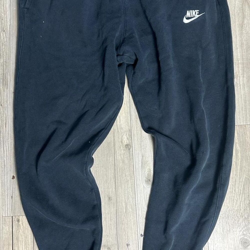 Nike Men's Black and Navy Joggers-tracksuits